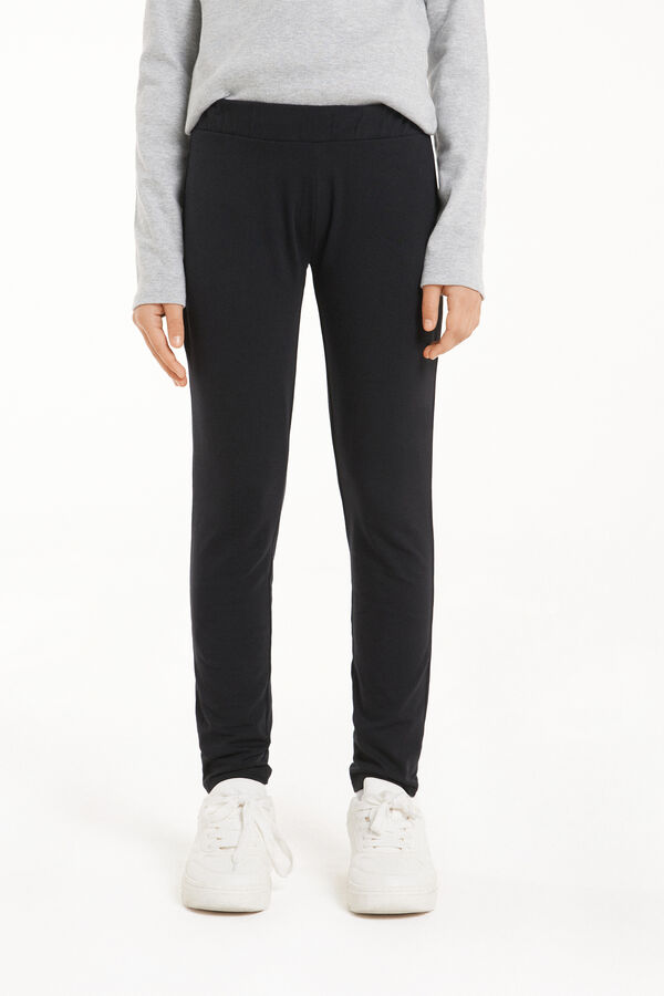 Leggings in Cotone Elasticizzato  