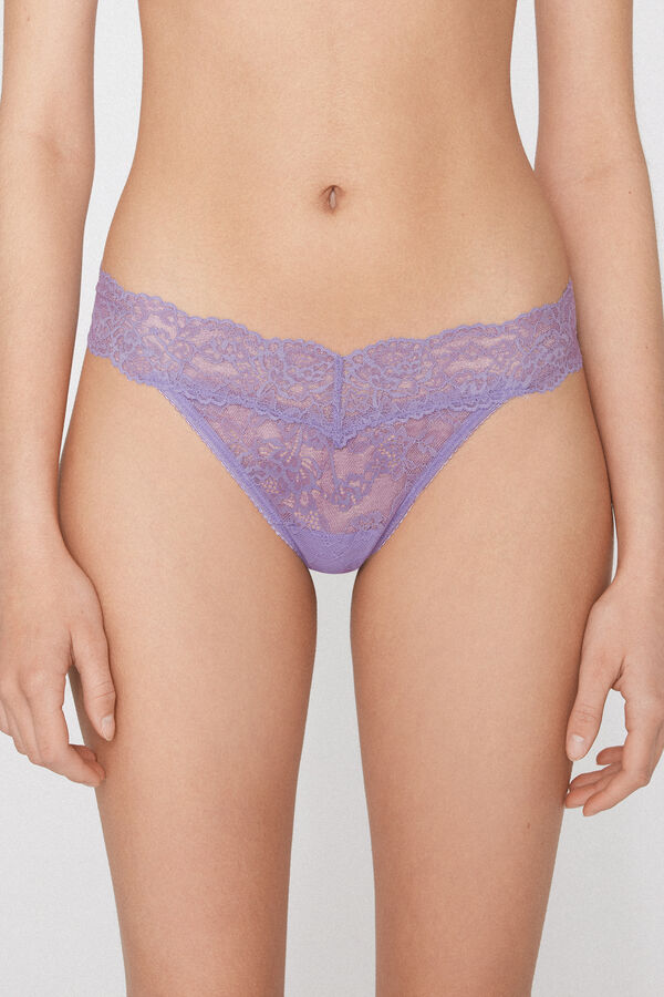 String &Eacute;chancr&eacute; en Dentelle Recycl&eacute;e  