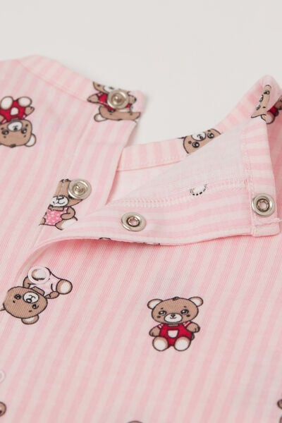 Babygrow Beb&eacute; Manga Comprida 100% Algod&atilde;o com P&eacute;s