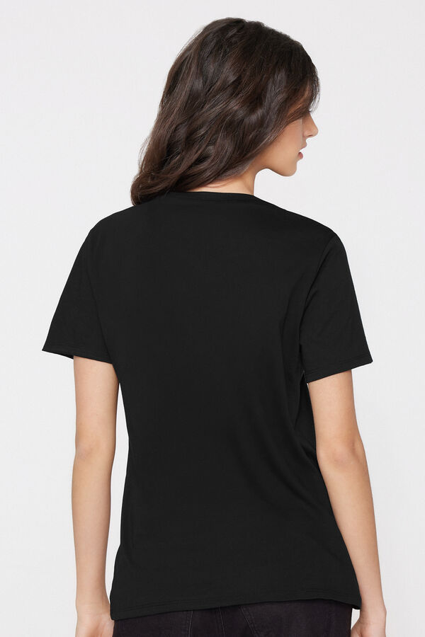 T-Shirt in 100% Cotone con Stampa  