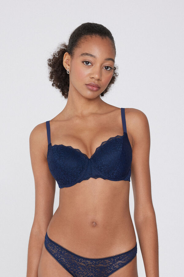 Бюстгальтер-Балконет Prague Full Cover из Переработанного Кружева  
