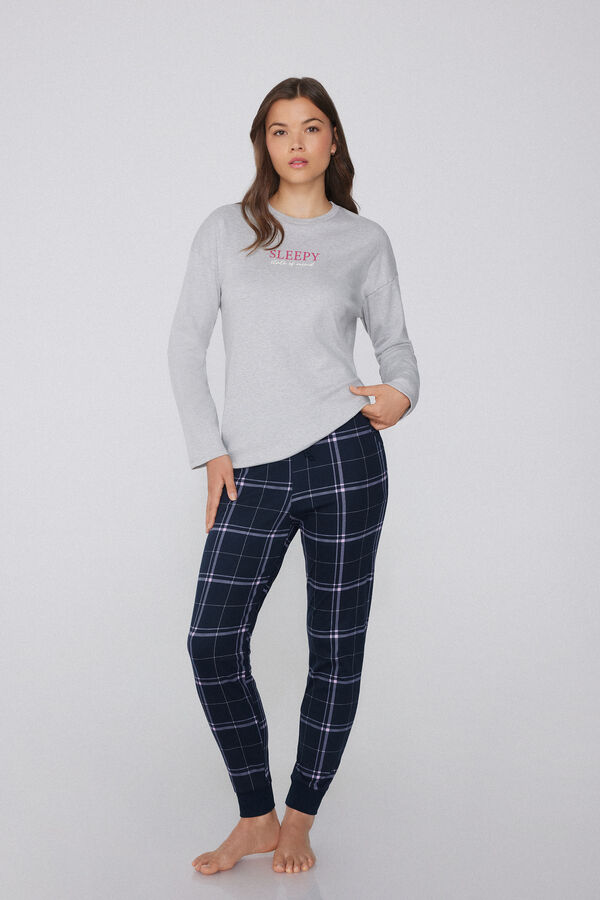 Heavy Printed Cotton Joggers  