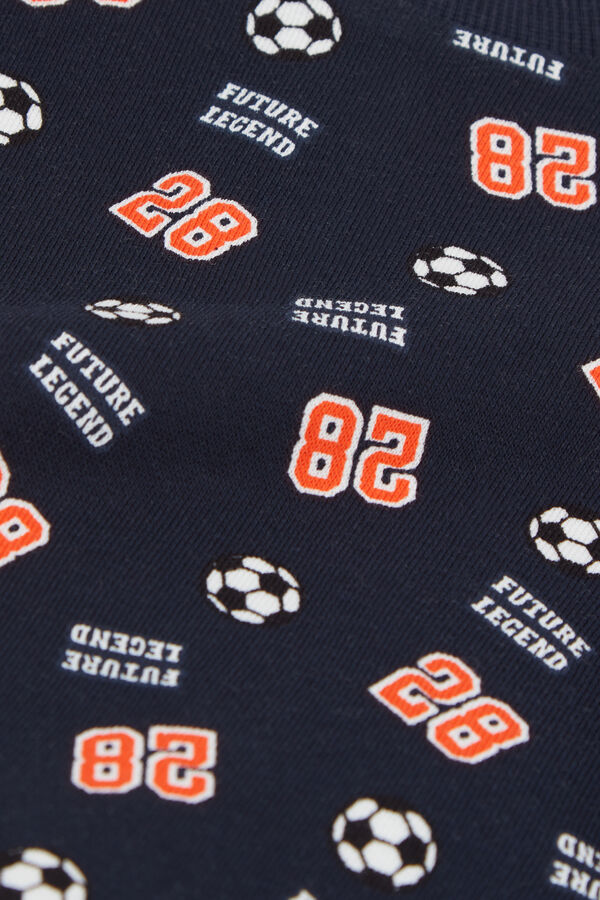 Bavlněn&aacute; Mikina s Kulat&yacute;m V&yacute;střihem a Potiskem Baby  