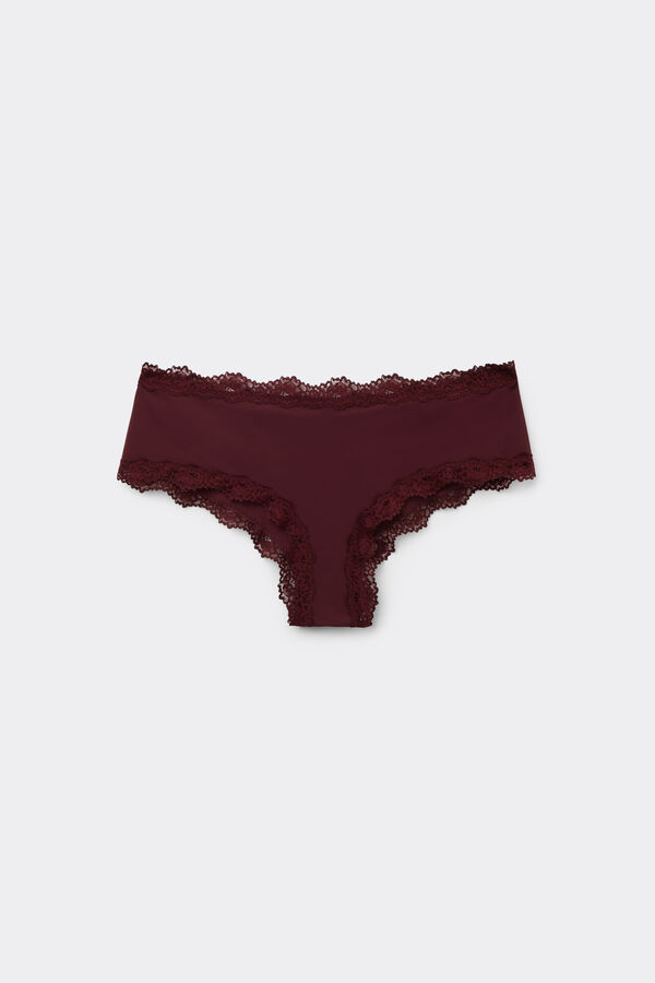 Recycled Lace and Microfibre French Knickers  