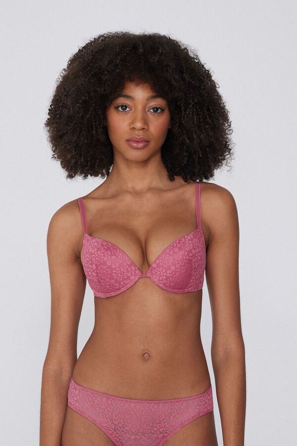 Reggiseno Super Push-up in Pizzo Riciclato Los Angeles  