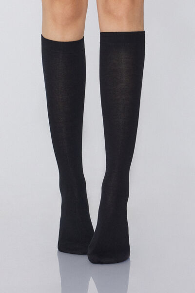 3 Paia Calzini Lunghi in Cotone