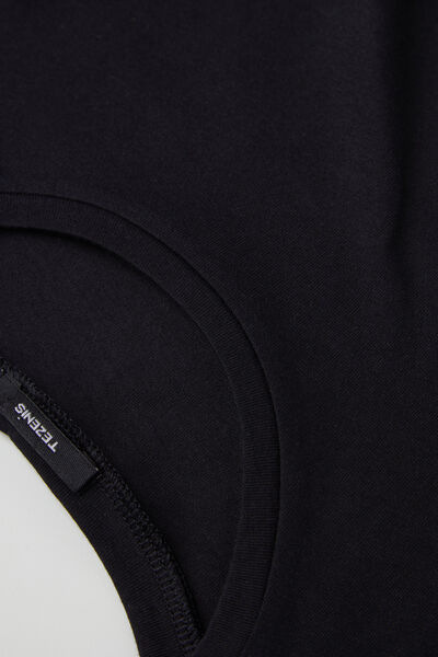 Unisex Kids&rsquo; 100% Cotton Basic T-shirt with Rounded Neck