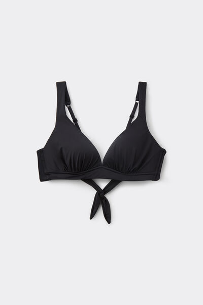 Triangel-Bikinioberteil mit breiten Tr&auml;gern Micro recycelt