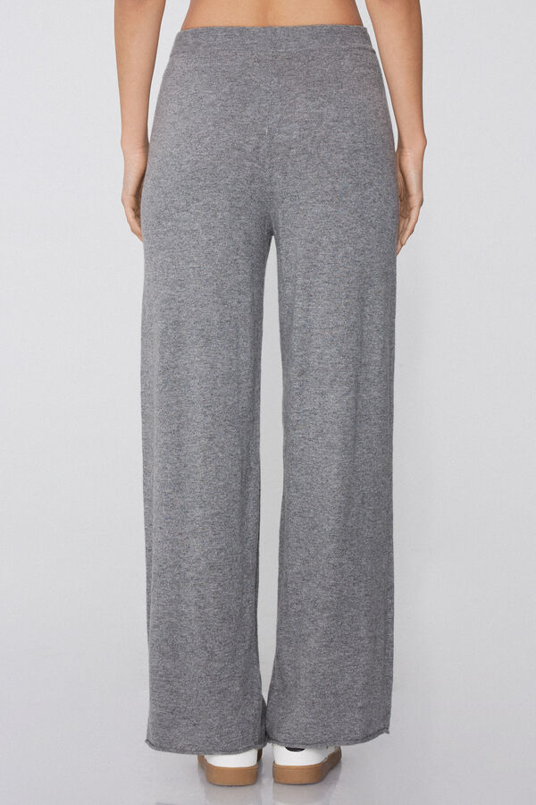 Pantalon Palazzo &Eacute;pais avec Laine  