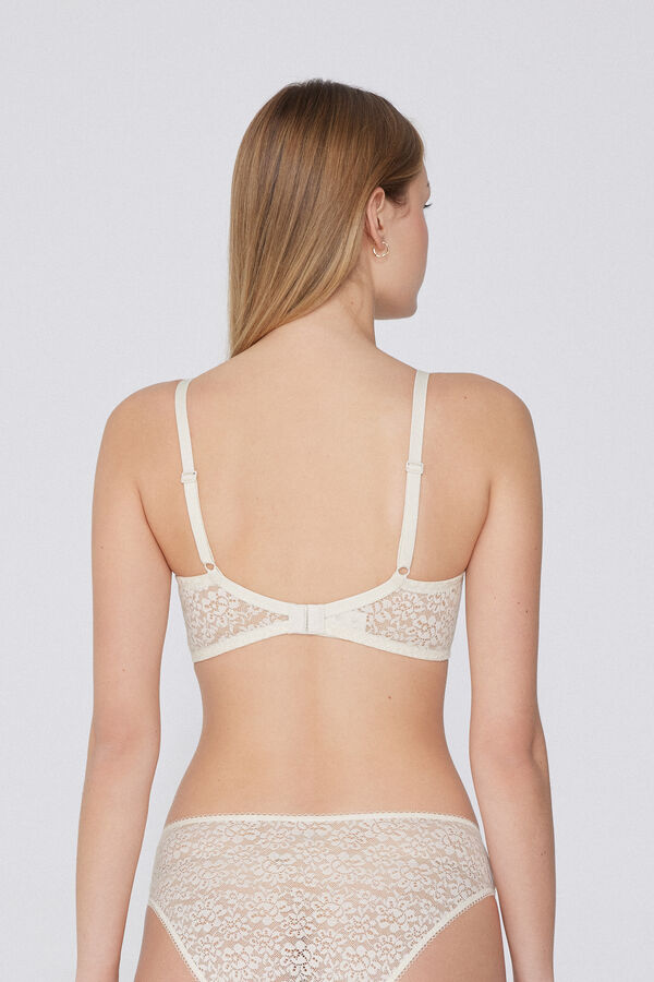 Paris Recycled Lace Unpadded Balconette Bra  
