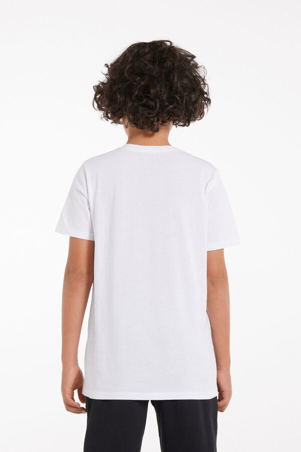 Tricou Basic Guler Rotund 100% Bumbac Copii Unisex  