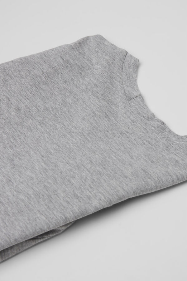 Лонгслив из Хлопка с Принтом для Девочек  