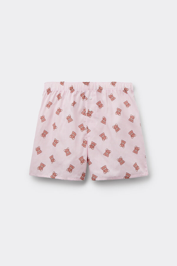 Cotton Canvas Shorts  