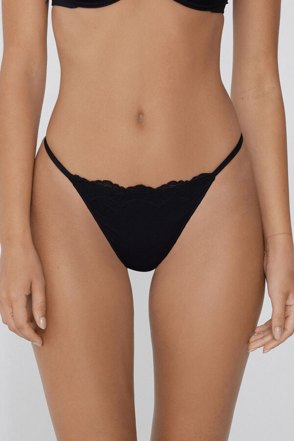 Light Touch Tanga Panel G-String  