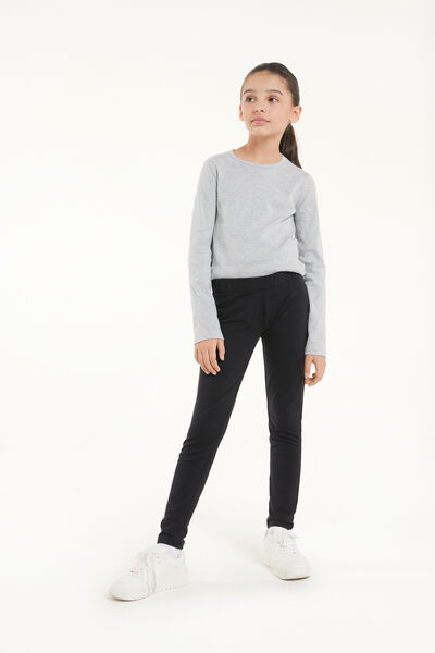 Leggings in Cotone Elasticizzato