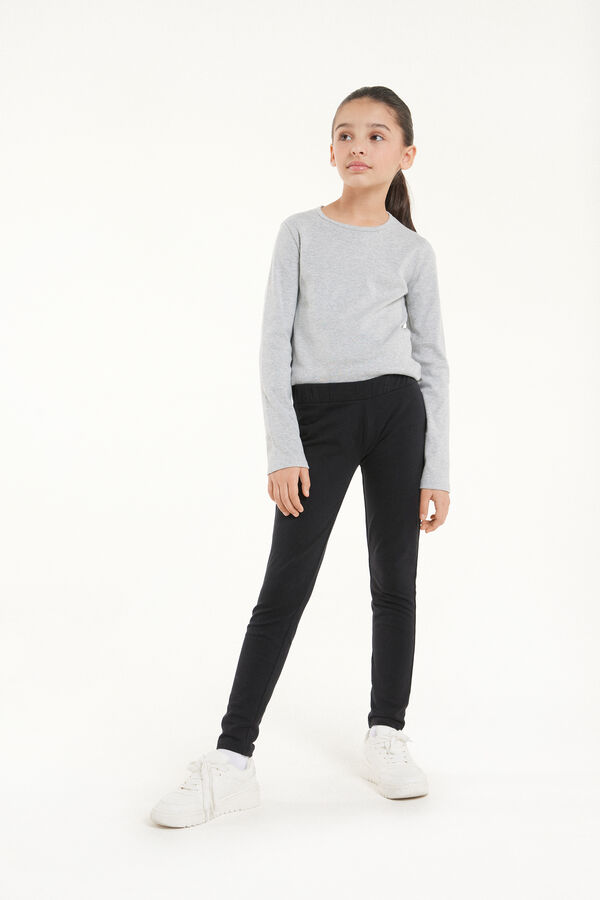 Leggings in Cotone Elasticizzato  