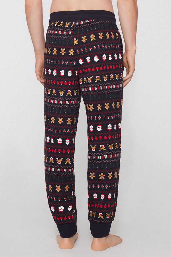 Джогери з Кишенями зі Щільної Принтованої Бавовни  