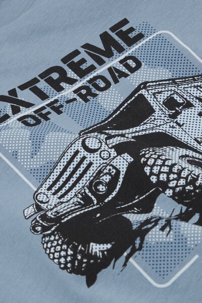 Pigiama Lungo Bimbo in Cotone Stampa Extreme