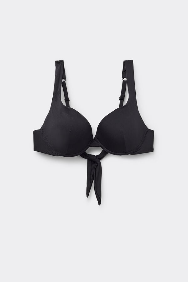 Reciklirani Push-Up Basic Bikini Top Oblikovanih Ko&scaron;arica  