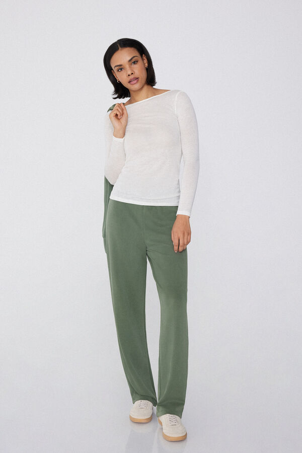 Штани Палаццо з Віскози Soft Touch  