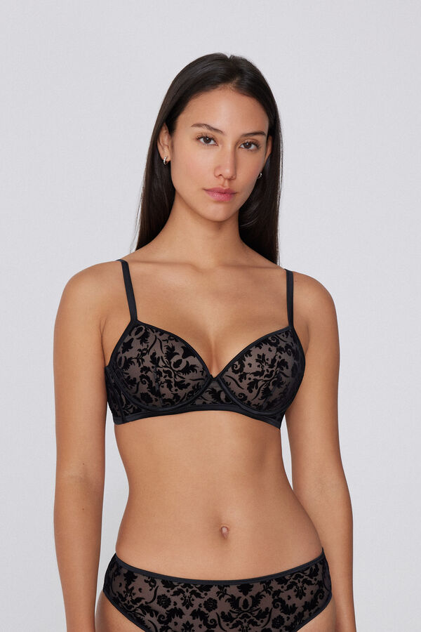 Бюстгальтер Пуш-ап Ущільнений Berlin Velvet Noir  