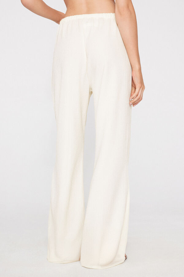 Crinkle Palazzo Trousers  