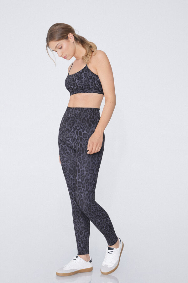 Моделирующие Легинсы с Принтом  