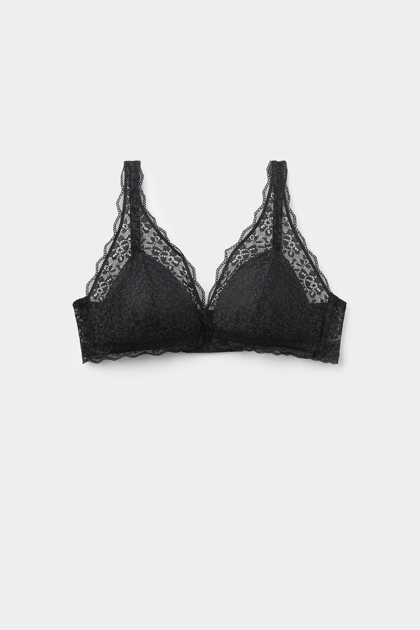 Havana Recycled Lace Triangle Bra  