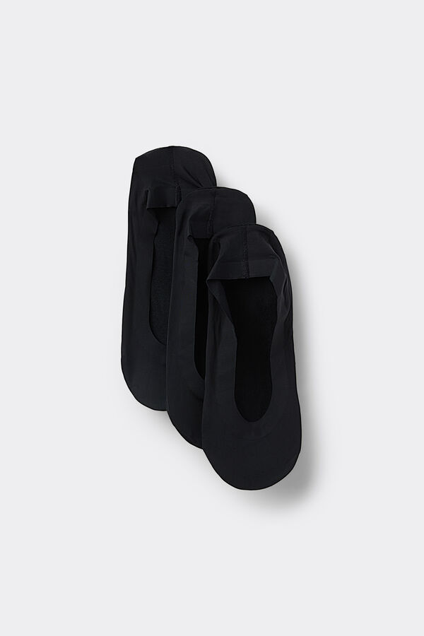 Набір із 3&nbsp;Пар Підслідників із Бавовни з Силіконом  