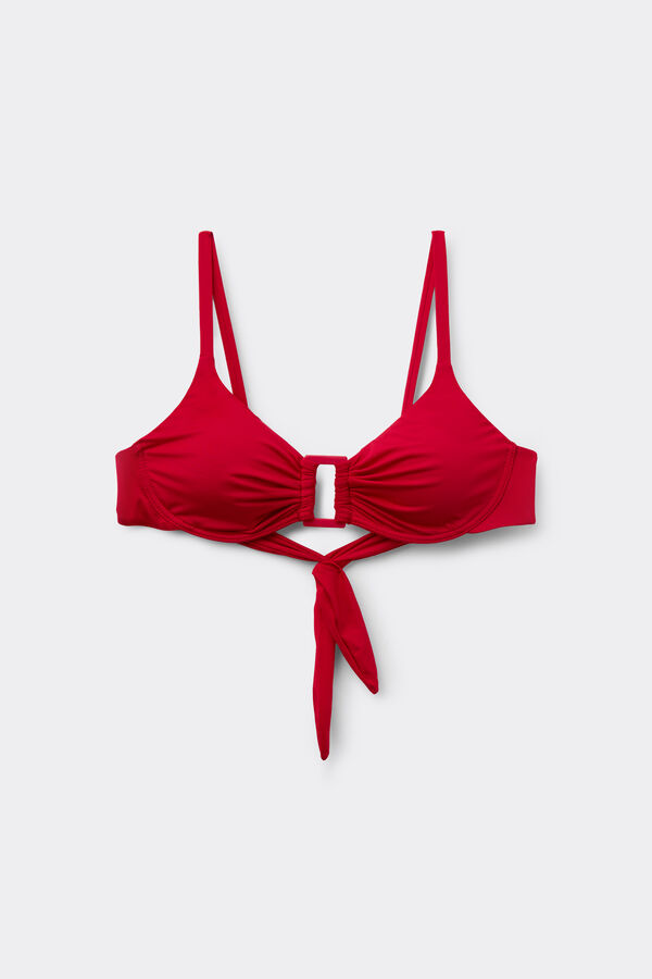 Bikini Balconcino Timeless Look Rosso Gloss  