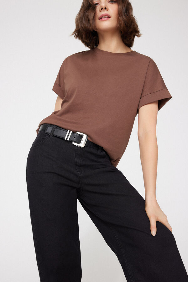 Jeans a Palazzo Vita Alta  