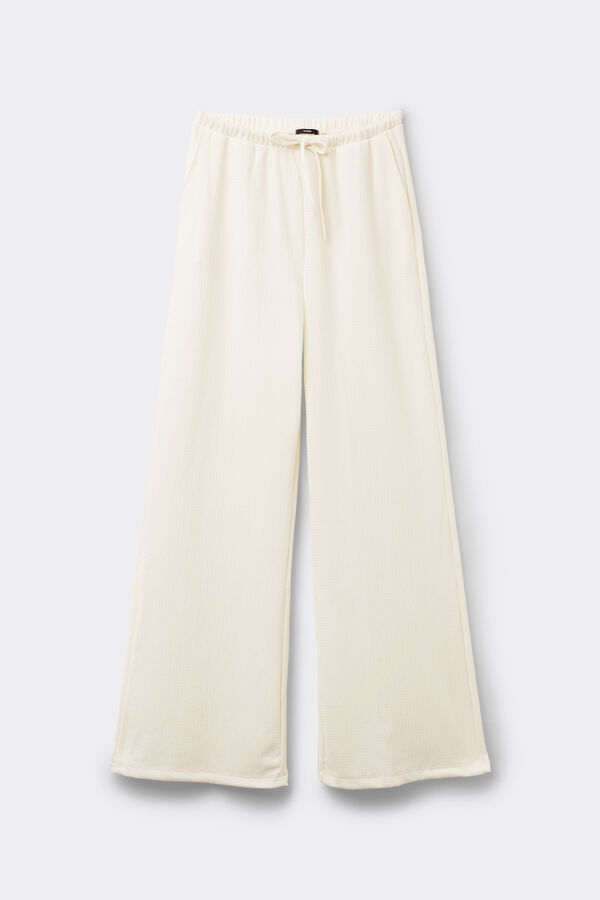 Crinkle Palazzo Trousers  