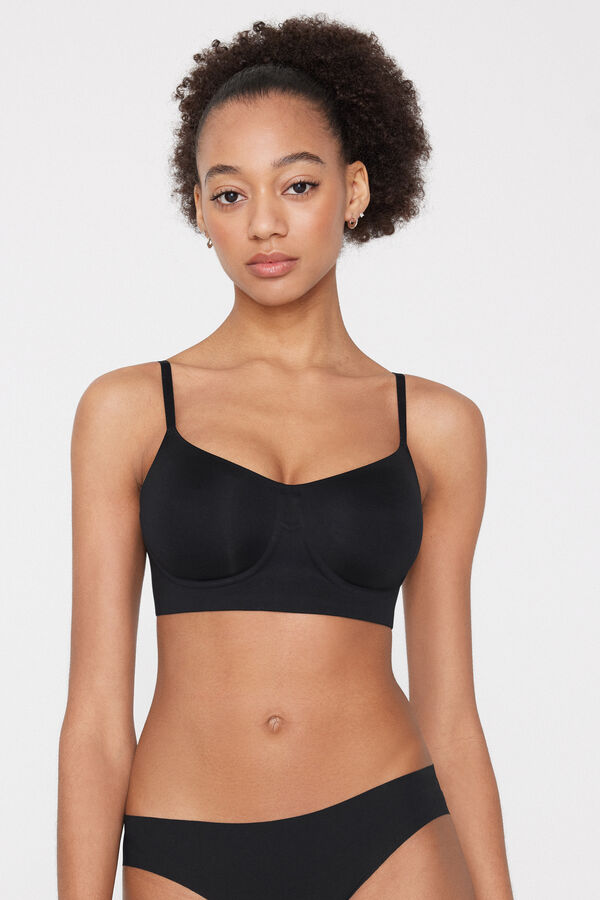 Natural Lifting Laser Cut Balconette Bra  