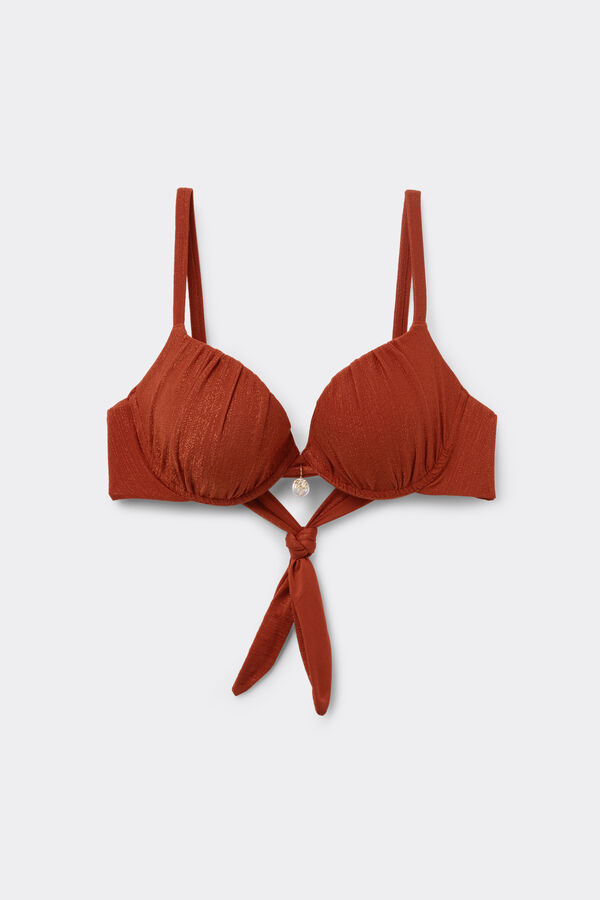 Rum Paradise Bay Lightly Padded Push-Up Bikini Top  