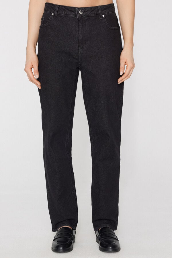 Jeans Lunghi Dritti 5 Tasche  