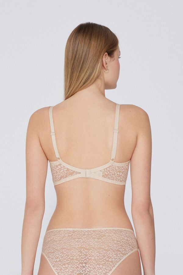 Paris Recycled Lace Unpadded Balconette Bra  