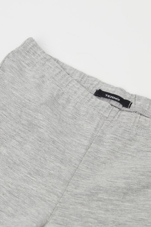 Легінси-Капрі з Однотонної Бавовни для Дівчаток  