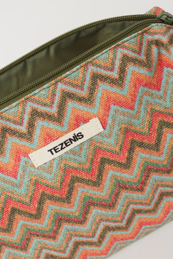 Bolsa Porta-Objetos em Lona com Fecho  