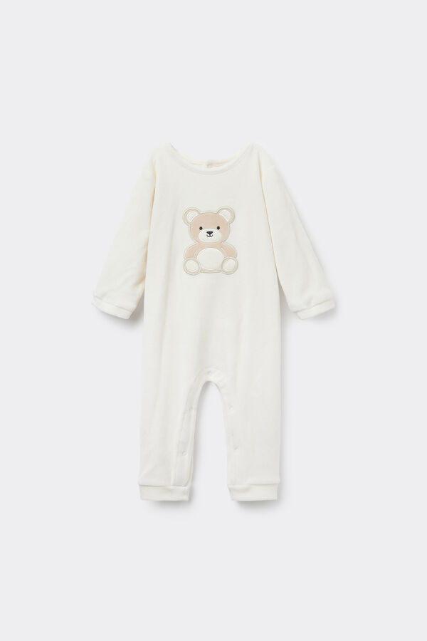 Baby Heavy Cotton Chenille Playsuit  