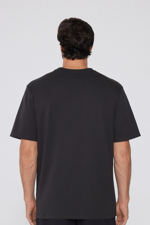 T-Shirt Girocollo 100% Cotone Pesante  