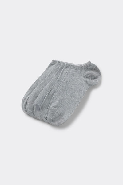 Jednofarebn&eacute; Členkov&eacute; Unisex Ponožky z Bavlny 5 P&aacute;rov