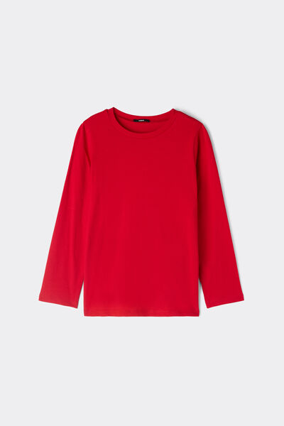 Haut &agrave; manches longues enfant 100 % coton