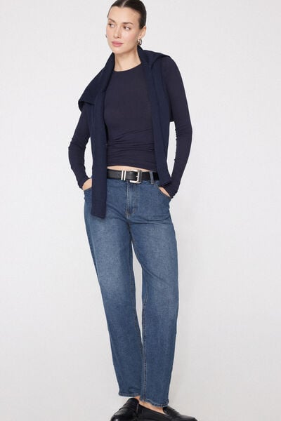 Jeans Lunghi Dritti 5 Tasche