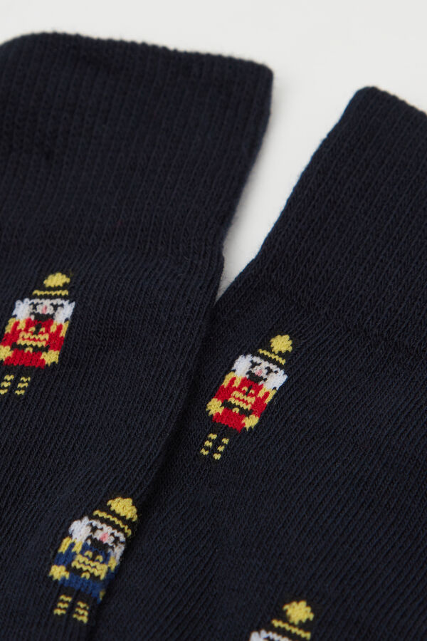 Мужские Укороченные Носки из Хлопка с Рисунком  