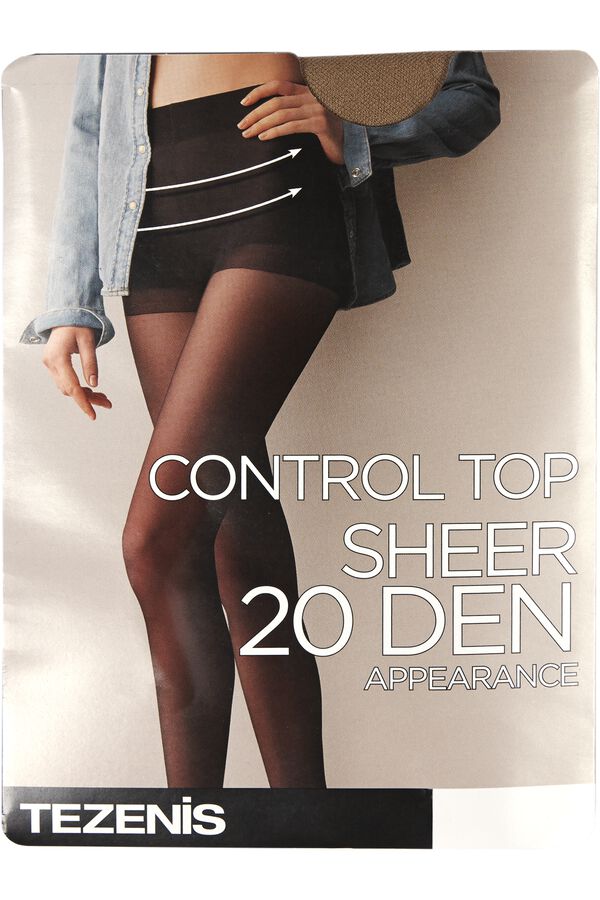 Collant Control Top 20 Den  