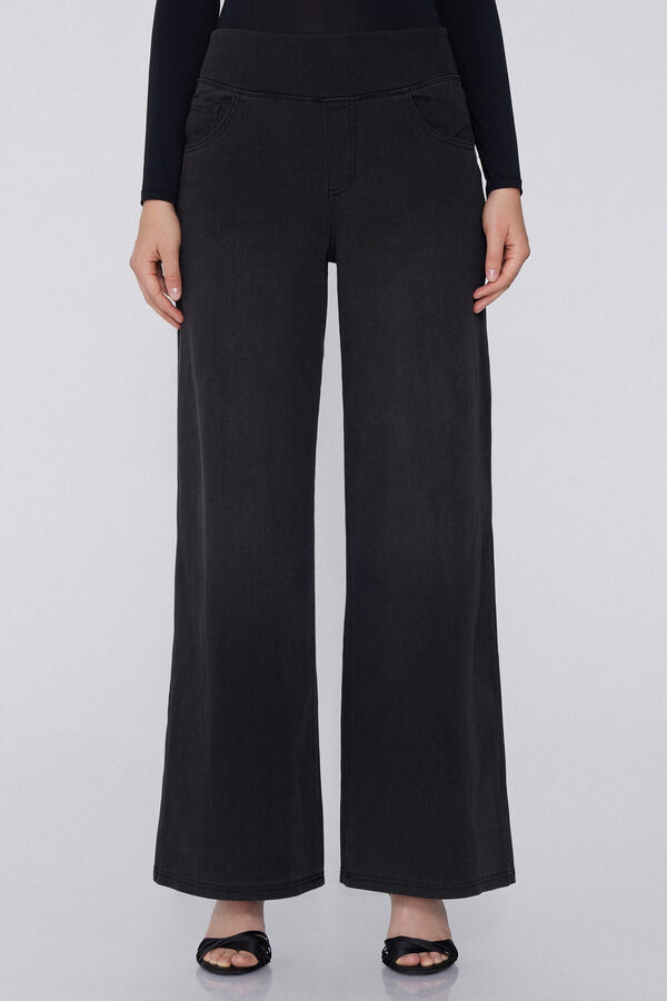 Штани Палаццо Soft Flex Denim  