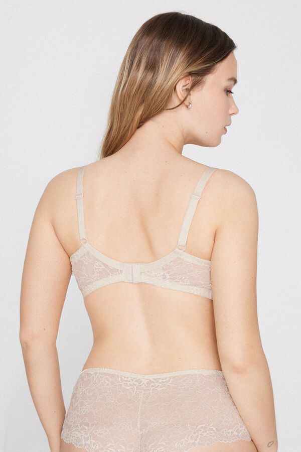 Paris Recycled Lace Unpadded Balconette Bra  