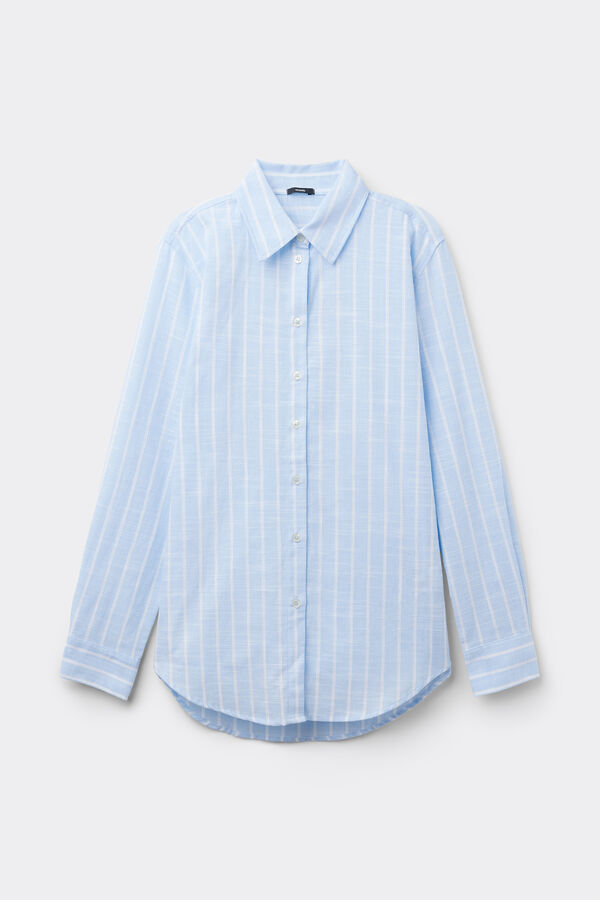 Cotton Canvas Shirt  