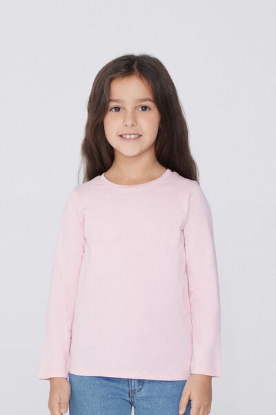 Unisex Kids&rsquo; Basic Long-Sleeved Cotton Top