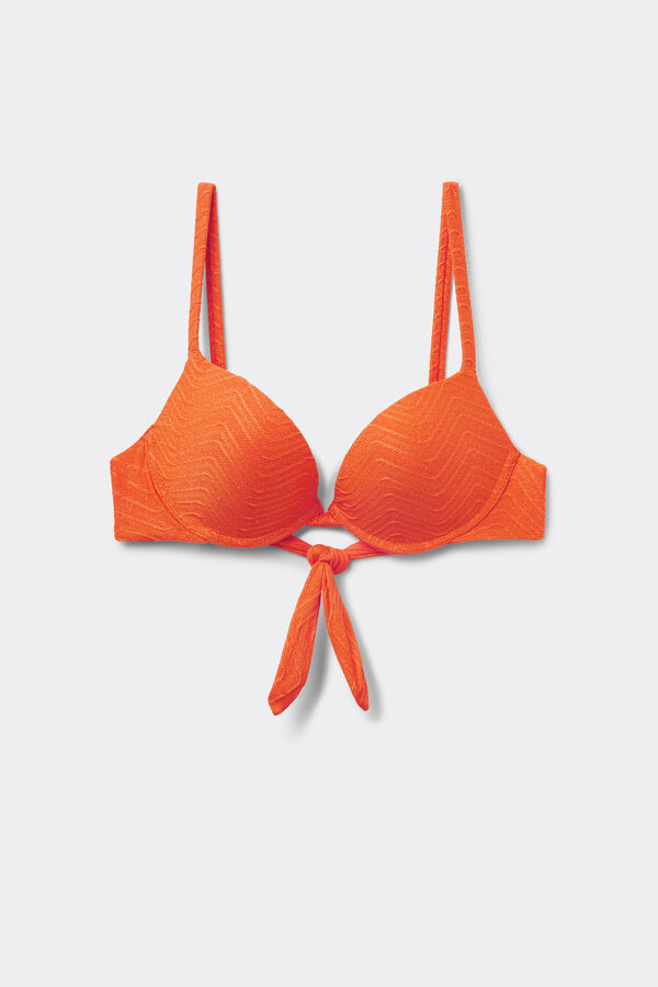 Bikini Push-Up Imbottito Sparkling Touch Orange  